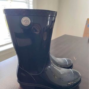 Black Ugg Rain-boots